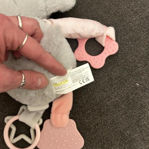 Carter’s Plush Gray Activity Elephant - Picture 2 of 2